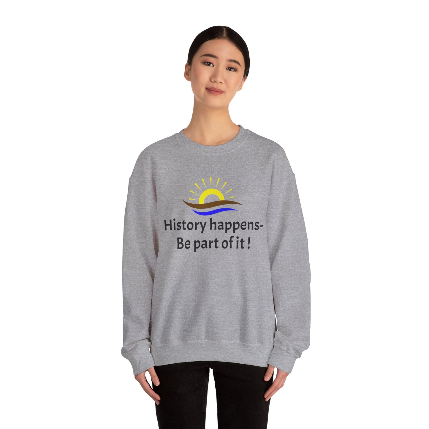 Men's Inspirational Quote Crewneck Sweatshirt