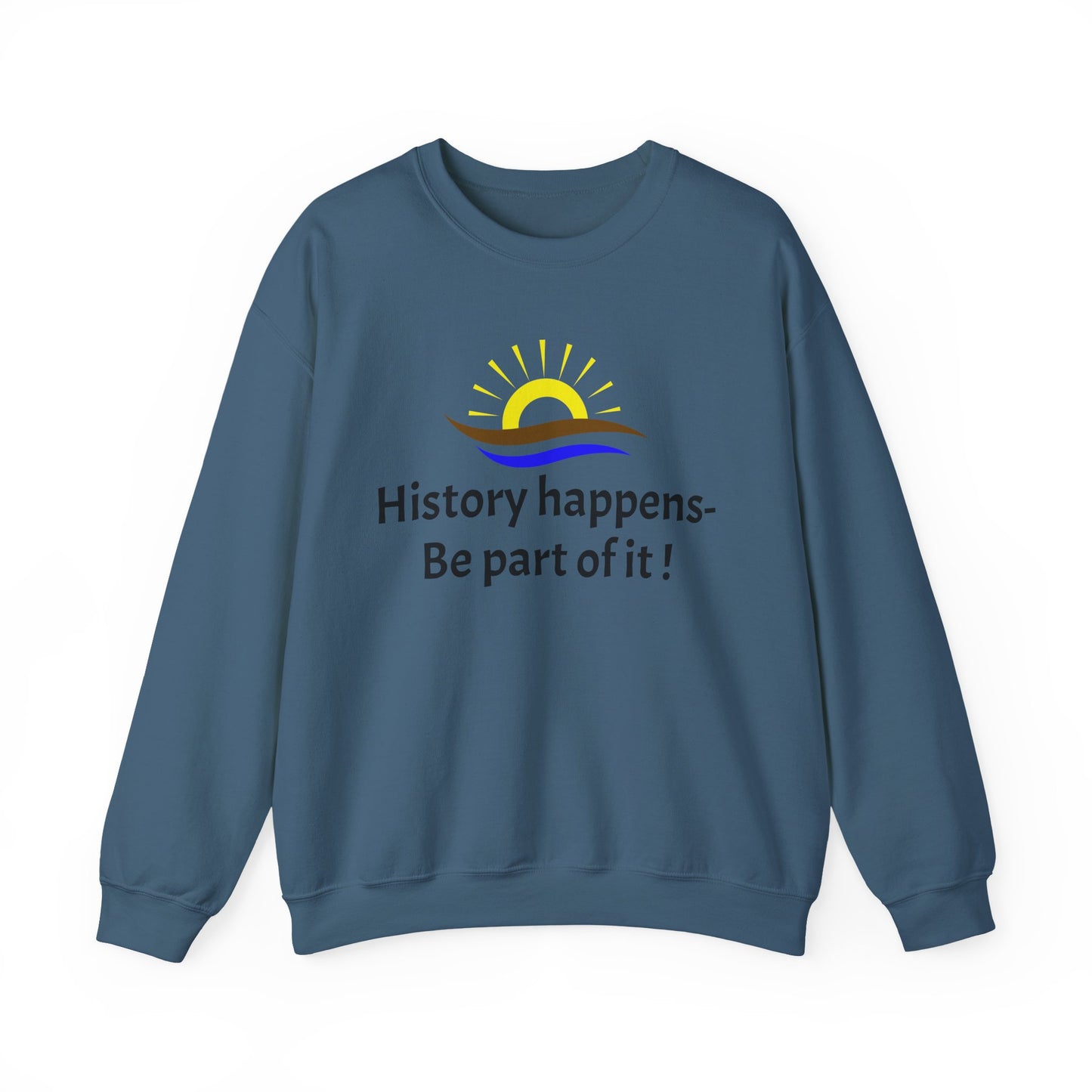 Men's Inspirational Quote Crewneck Sweatshirt