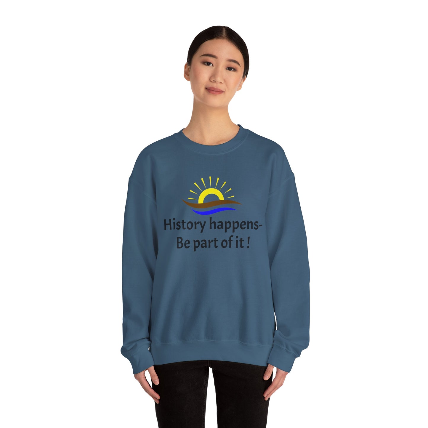 Men's Inspirational Quote Crewneck Sweatshirt