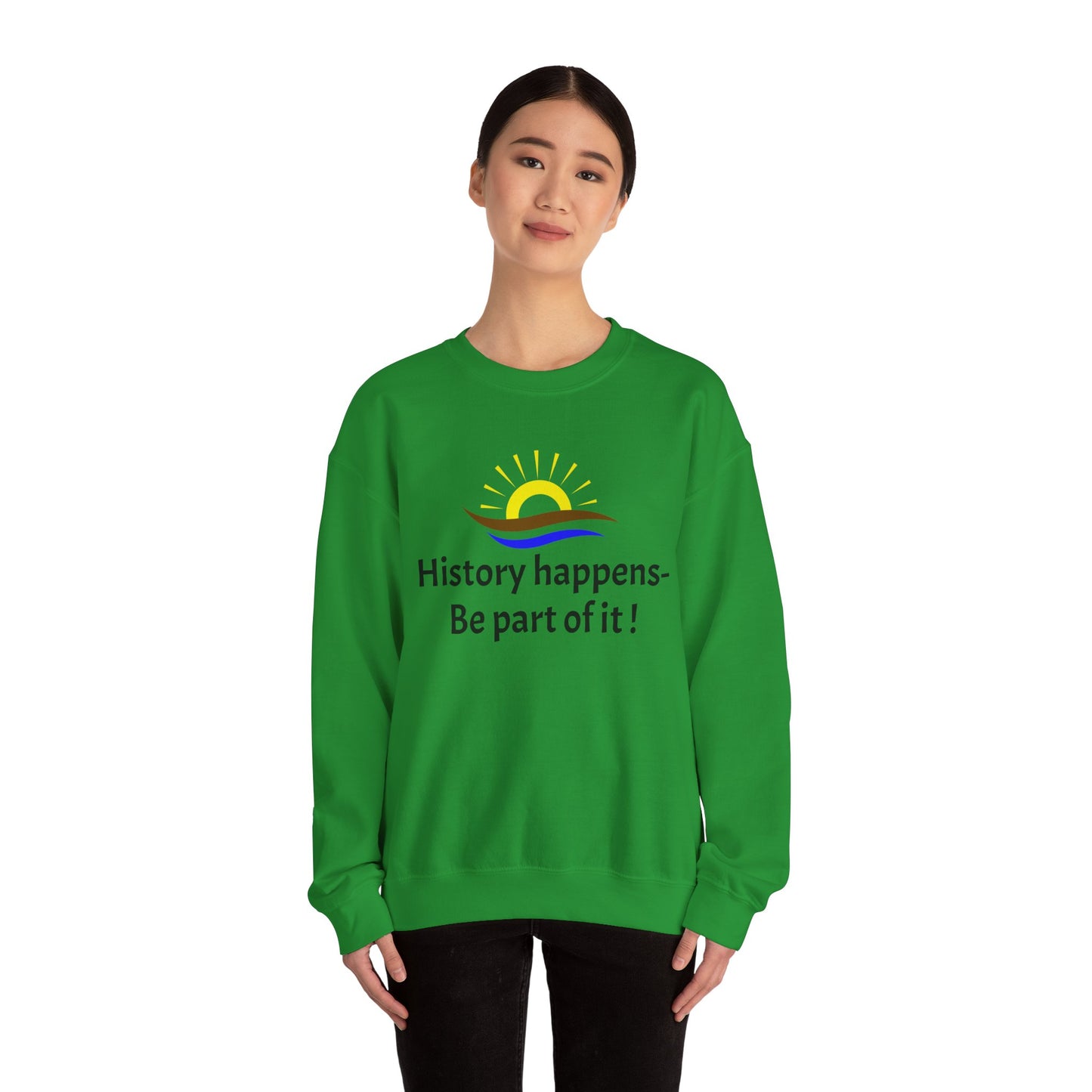 Men's Inspirational Quote Crewneck Sweatshirt