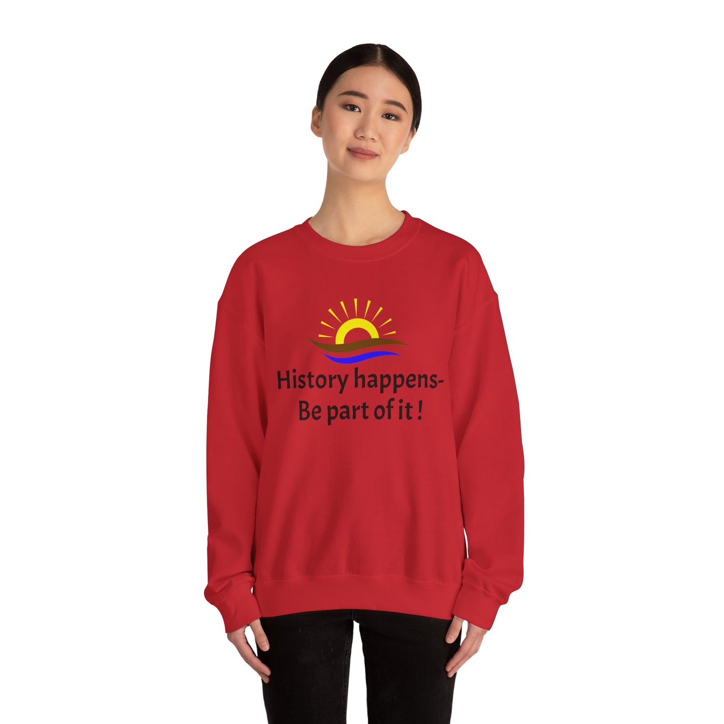 Men's Inspirational Quote Crewneck Sweatshirt