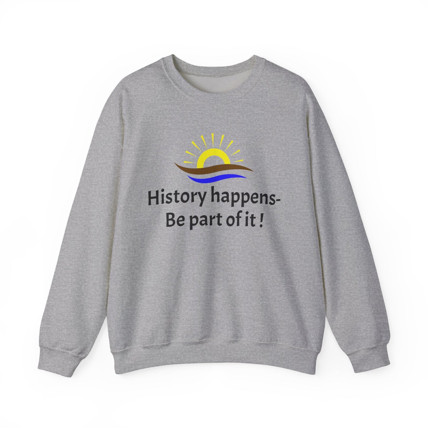 Men's Inspirational Quote Crewneck Sweatshirt