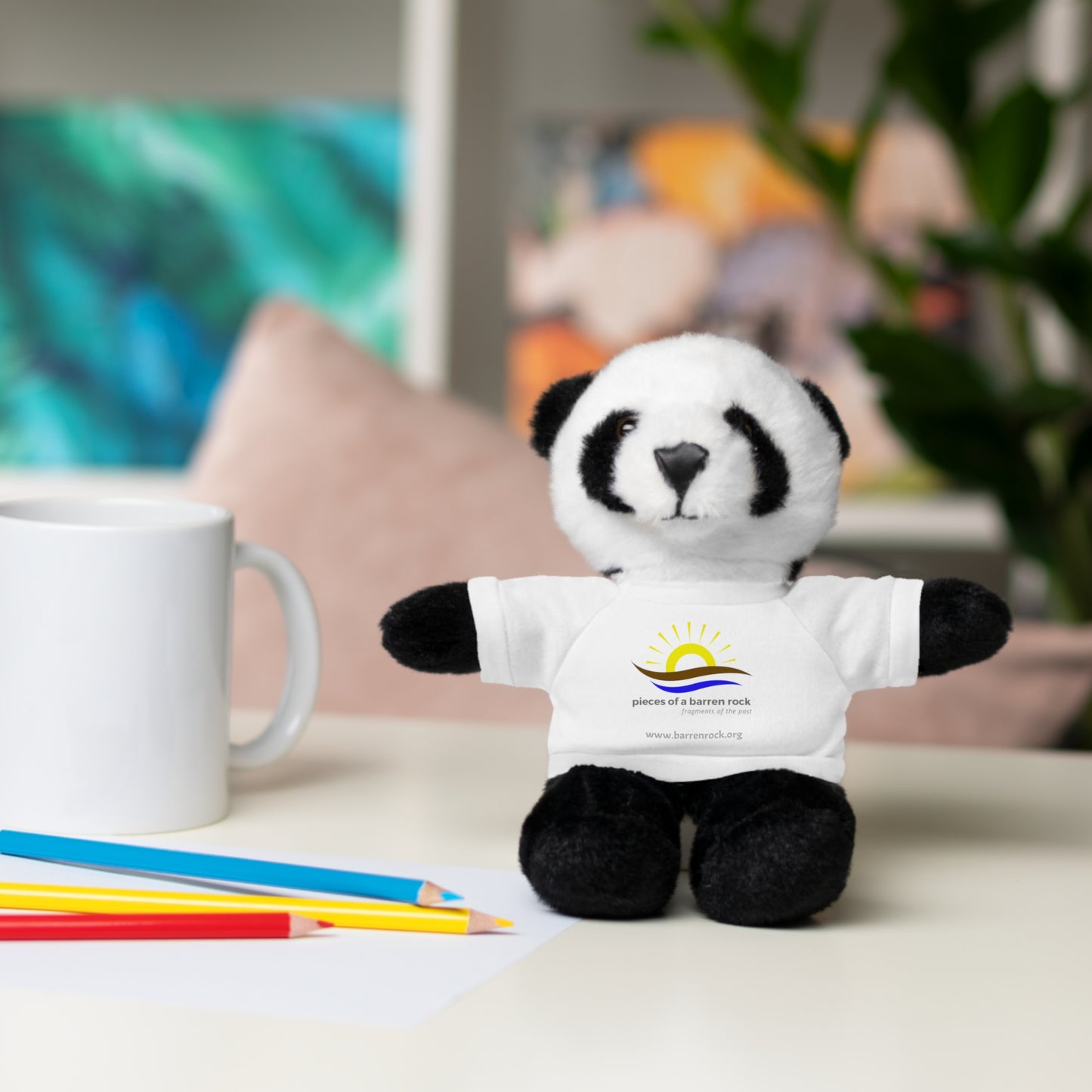 Mr. Guy Stuffed Panda with Tee