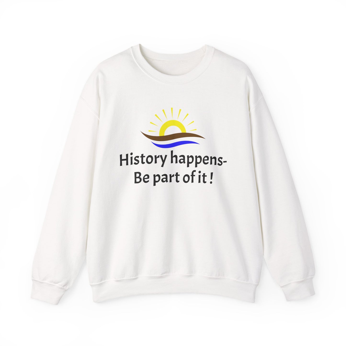 Men's Inspirational Quote Crewneck Sweatshirt